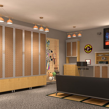 Spectacular Closet Factory Garage Storage and Mancaves