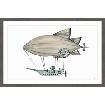 "Voyager" Framed Painting Print, 30"x20"