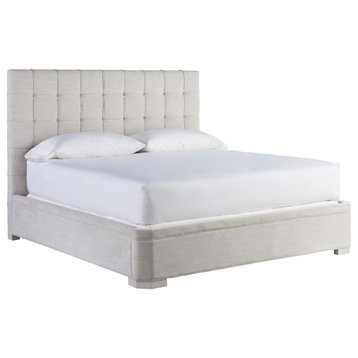 Miranda Kerr by Universal Furniture Uptown Fabric Bed King, Gray