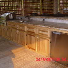 outdoor kitchen