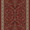 Concord Global Persian Classics 2090 Sarouk Rug 3'11"x5'7" Red Rug