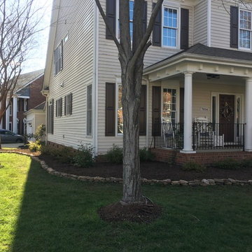 Stacked Stone Border - "Natural" Look