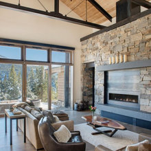 Basement Fireplace