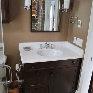 Fisher Park Greensboro master bath