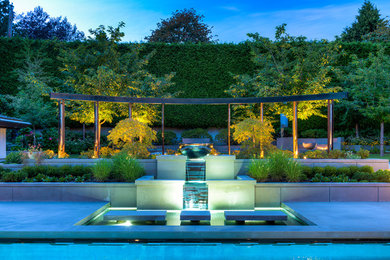Photo of a contemporary landscaping in Vancouver.