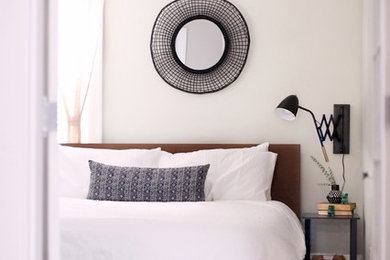 Trendy bedroom photo in St Louis