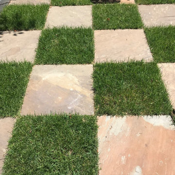 Provence Style Backyard in Bethesda, Maryland