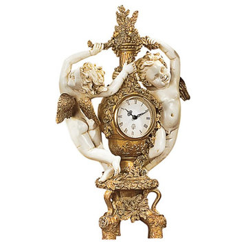 Design Toscano Cherubs Harvest Clock