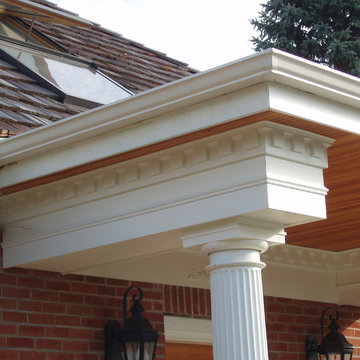Georgian Colonial Styled Garage Woodwork Detail