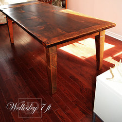 Reclaimed Wood Harvest Tables - Products