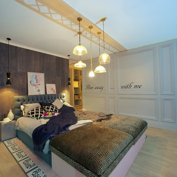 Wall Panelling by Grain & Groove - DFS Showhouse by KLD