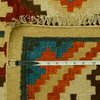 Oriental Rug Flat Weave Hand Woven Reversible Anatolian Kilim Rug