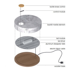 Lampada in Marmo MOON - Products