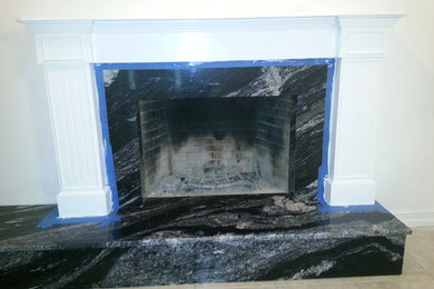 New Fireplace mantel