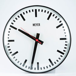 Modern Black Clock - Wall Clocks