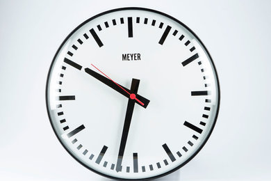 Modern Black Clock