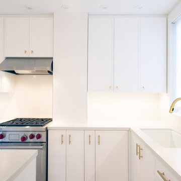 Kitchen | Brass & White