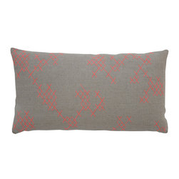 k studio - Exes Pillow, Neon, 18"x10" - Decorative Pillows