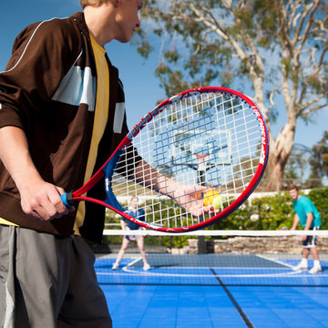Backyard Tennis Court