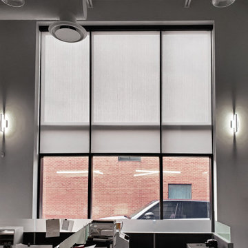 Roller Shades Office Space
