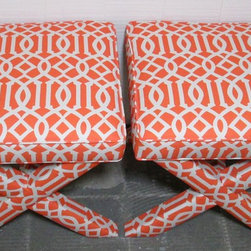 Custom X Benches - Footstools And Ottomans