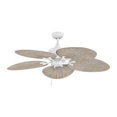 Hinkley Lighting Tropic Air 52 inch 5 Blade Outdoor Ceiling Fan in Matte White