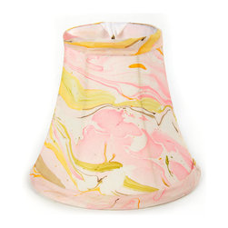 Pink Palazzo Shade - Chandelier | MacKenzie-Childs - Lamp Shades