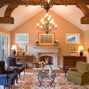 Normandy Cast Stone Fireplace Mantel