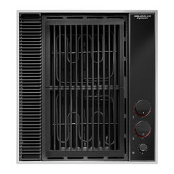Jenn-Air 20" Electric Downdraft Cooktop, Black On Black | CVEX4100B - Cooktops