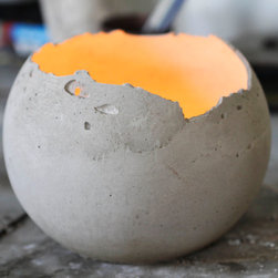 Electric Concrete Glow Light - Table Lamps