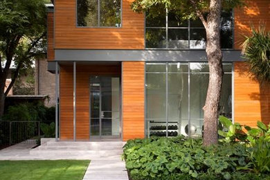 Trendy home design photo in Austin