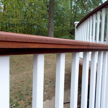 Berkeley Heights, NJ Ipe and Azek Deck