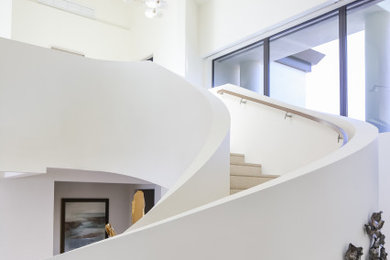 Home design - contemporary home design idea in Orange County