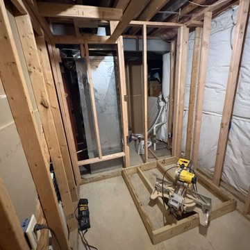 Basement Bathroom Install