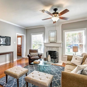 Semi-Vacant Heights Bungalow Staging