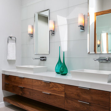 Contemporary bathroom remodel