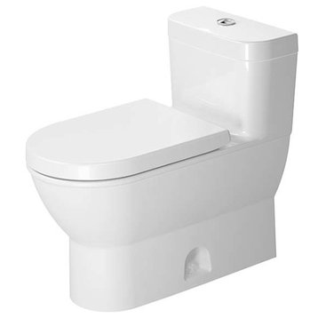 Duravit Darling New 1-Piece Toilet, Single Flush Top Button, White