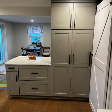 Clinton, Gray Transitional Kitchen