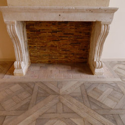 Firebox Stone inserts Herringbone & More (Mediterranean Style) - Indoor Fireplaces