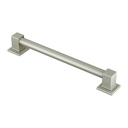 90 Degree Brushed Nickel 18" Designer Grab Bar - Products