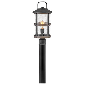 Hinkley 2687DZ Lakehouse - One Light Outdoor Medium Post Top/Pier Lantern