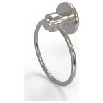 Allied Brass - Mercury Towel Ring, Satin Nickel - The contemporary motif from this elegant collection has timeless appeal. Towel ring is constructed of solid brass and is an ideal six inches in diameter. It is ideal for displaying your favorite decorative towels or for providing the space for daily use.