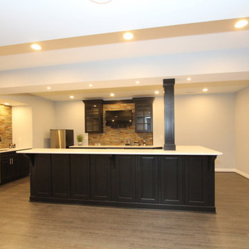 Reisterstown Stone Facade Basement