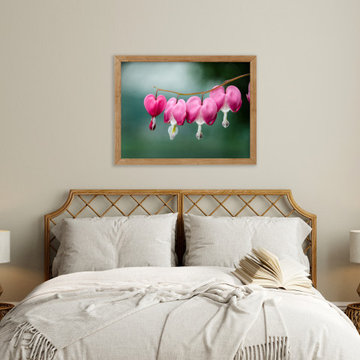 Be Still My Bleeding Heart Floral Wall Art Prints