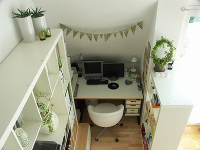 Contemporary Home Office by Domestic Stories with Ivy