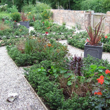 back enclosed garden