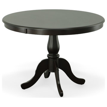 Bella 42" Round Pedestal Table, Espresso