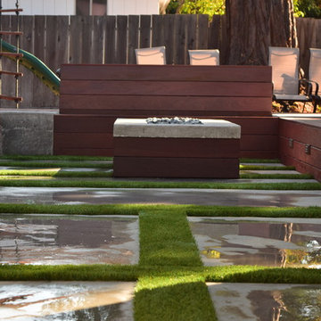 IPE Deck and Seating area