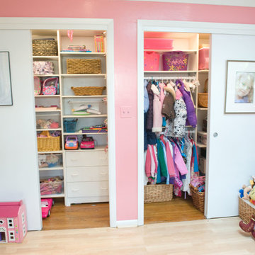 Kids Playroom/Bedroom Closet Organization