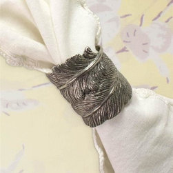 Feather Napkin Ring - Napkin Rings